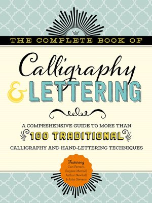cover image of The Complete Book of Calligraphy & Lettering